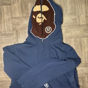 BAPE Overdye 2nd Ape Full Zip Hoodie